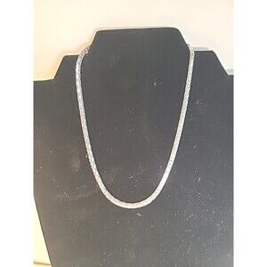 Emmons Vintage Silver Tone 15" Chain, Necklace, Choker Patent #3427691